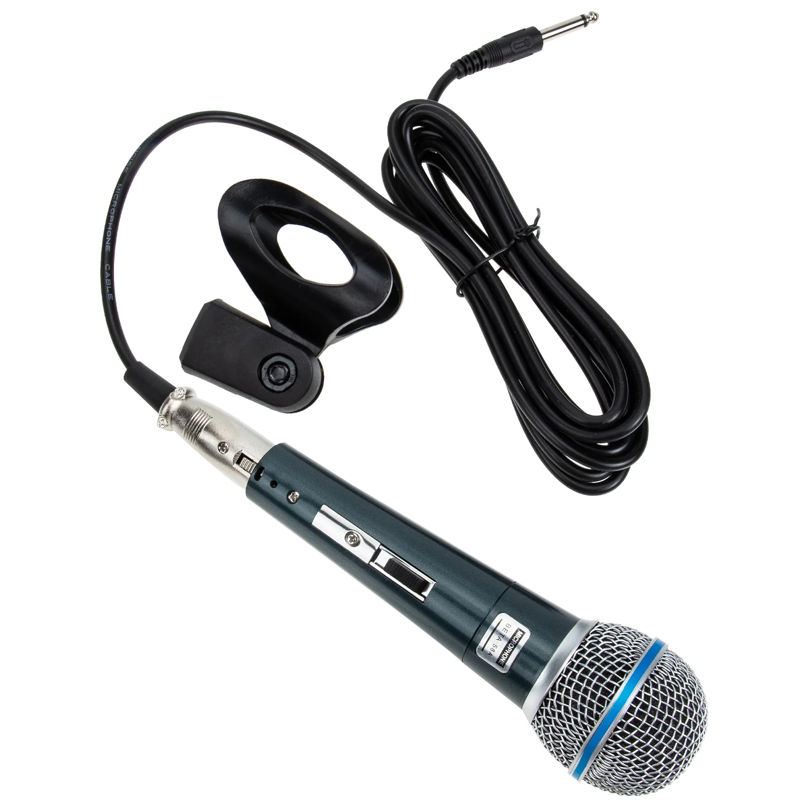 

1 Set Wired Variable-frequency ABS Micro Wired Handheld KTV Microphone