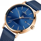 Роскошные часы NAVIFORCE Lover для мужчин и женщин, Мужские Простые повседневные кварцевые наручные часы, водонепроницаемые часы для свиданий, пара часов, подарок 2021