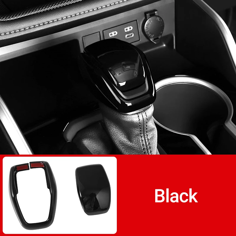 

Для Toyota RAV4 XA50 2019 2020 2021 2022 2023 2024 RAV 4 Гибридная автомобильная центральная консоль, ручка переключения передач, крышка головки передач, аксессуары