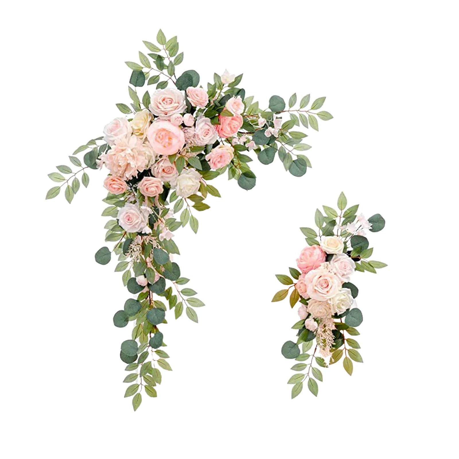 

Artificial Flower Lintel Wreaths Wedding Arch Decoration Indoor Outdoor Front Door Wall Hanging Decorate Silk Flowers Home Decor
