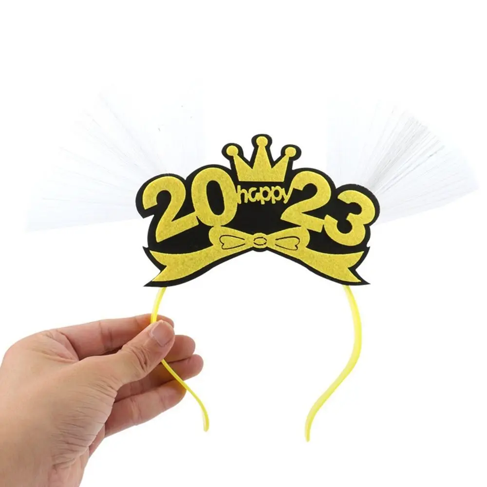 

Женская светящаяся повязка на голову с новым годом