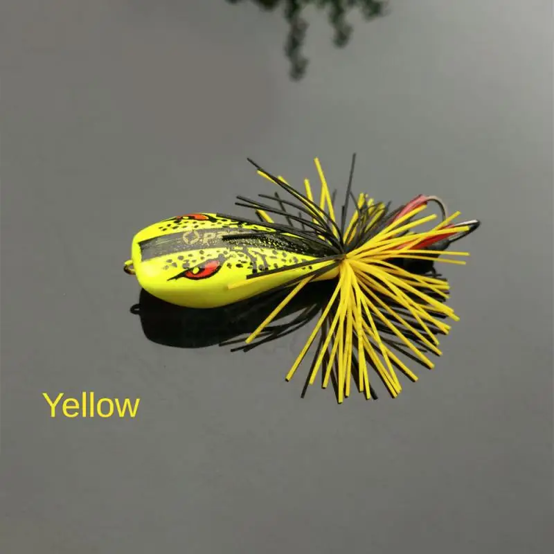 

Frog Hard Fishing Lure Swimbait Wobblers Frog Snakehead Lure Minnow Fishing Bait Popper Bass Pike With Double Hook