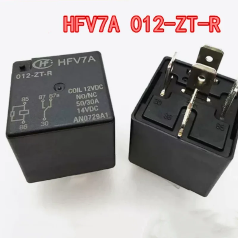 Новое автомобильное реле Hongfa HFV7A 012-ZT-R 12V 5-контактное 50A HFV7A (art.: 3920dbdae4479) - 3920dbdae4479