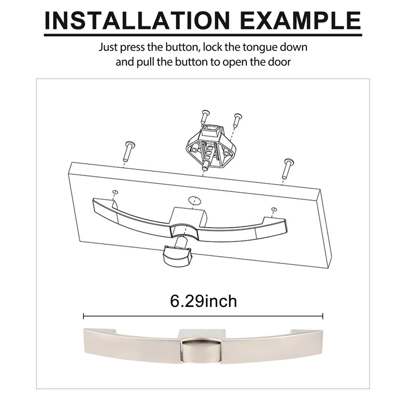 Замок для дома на колесах фургонов лодок шкафов