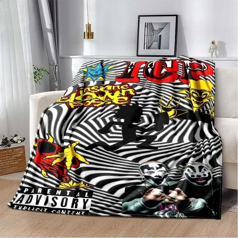 Icp Juggalo Коралловое Флисовое Одеяло С Мультяшным Принтом Мягкая Фланелевая Теплая