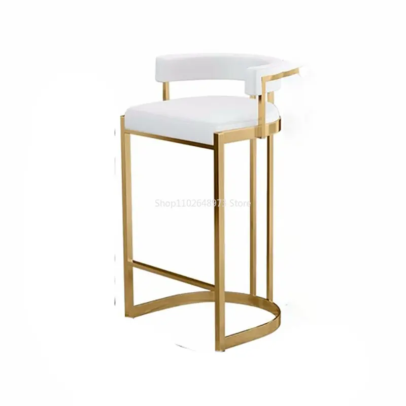 Барные стулья акценты обеденные Современные Бархатные в скандинавском стиле