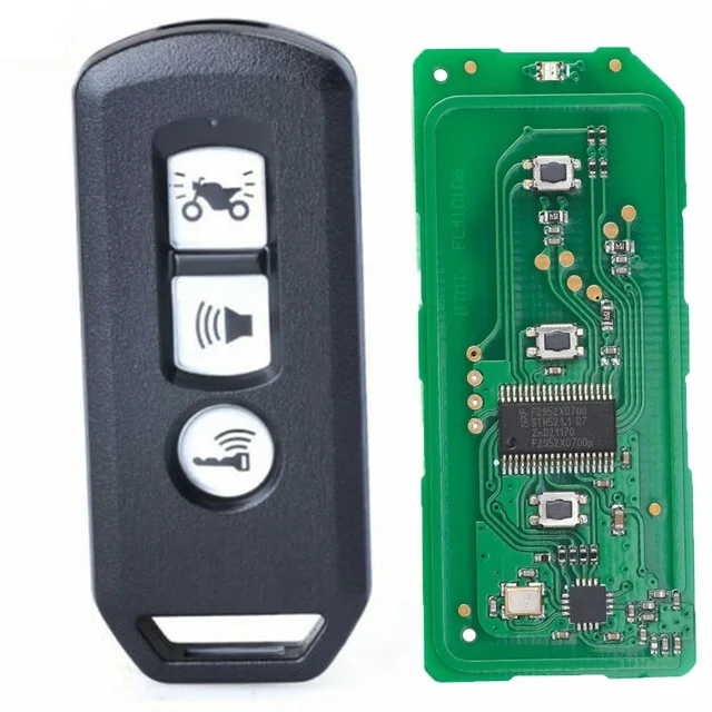 

Бесключевой дистанционный брелок KEYECU 434 МГц ID47 для Honda K35V3 ADV SH 150 Forza 750 300 125 PCX150 2017 2018 2019 Мотоцикл Скутер