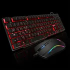 Водонепроницаемая игровая клавиатура с подсветкой, 104 клавиш, USB-порт