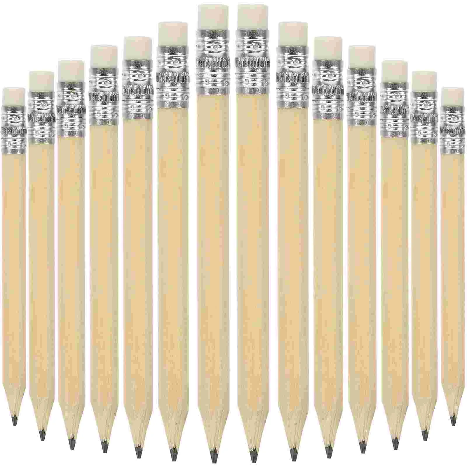 50Pcs Light Small Toddler Pencils Small Pencils Short Writing Pencils Kids Stationery for School Writing Home Student