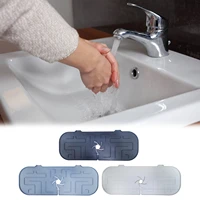 kitchen silicone faucet water catcher mat sink draining pad behind faucet drying mat for kitchen bathroom accessories
