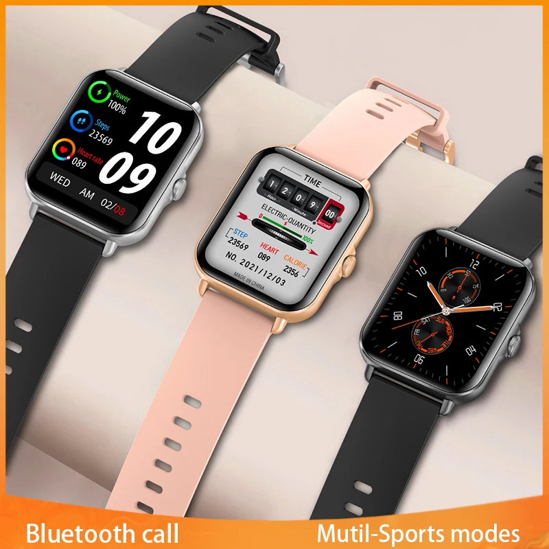 

Смарт-часы Xiaomi Mijia для мужчин, Bluetooth, вызов с полным сенсорным экраном, спортивный фитнес-трекер, монитор, водонепроницаемые умные часы для ...