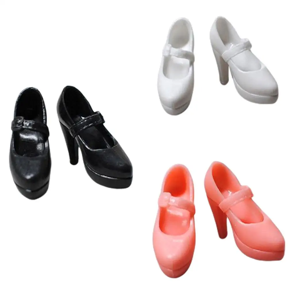 

Fashion Doll Shoes High Heels Shoes Lovely Fashionable Cute Toy Accessories Dress up DIY /6 Doll