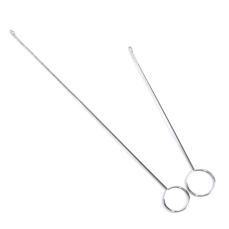 

1PC/2pcs Stainless Steel Sewing Loop Turner Hook For Turning Fabric Tubes Straps Belts Strips For Handmade DIY Sewing Tools