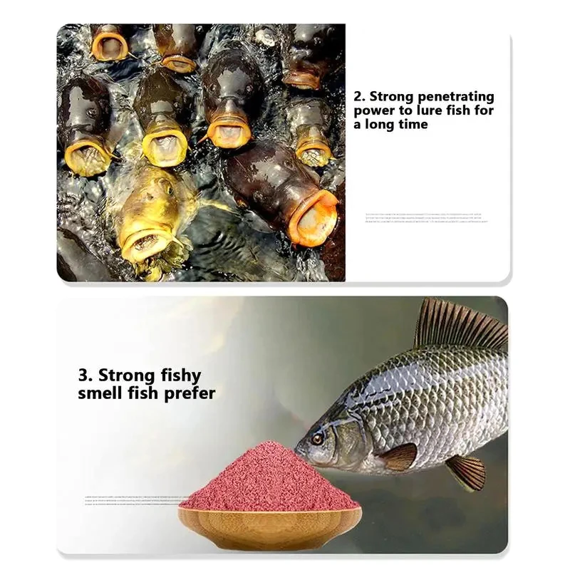 1 пакет концентрированная рыба привлекательный порошок червя крови приманка для