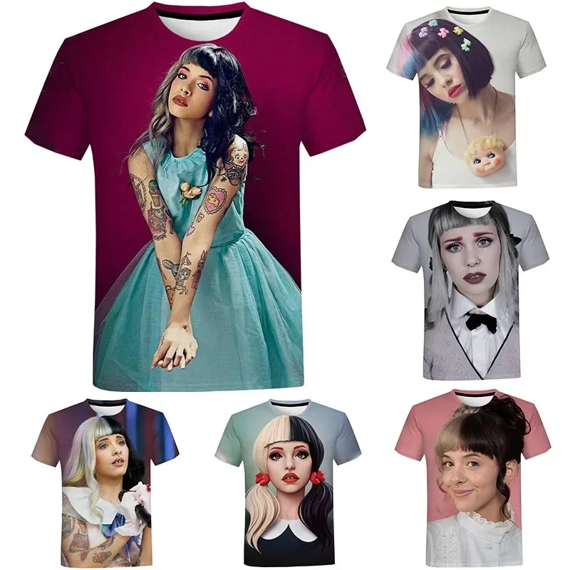 

Singer Melanie Martinez 3D Print T Shirt Cosplay Oversized Haikyuu Men's Clothing Haikyuu T-shirt for Men Graphic T Shirts Tee