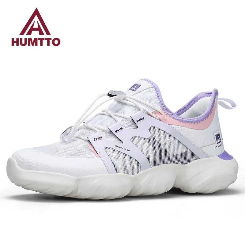 HUMTTO Sport Running Shoes for Women Luxury Designer Breathable Trail Sneakers Jogging Gym Casual Womens Shoes Tennis Trainers