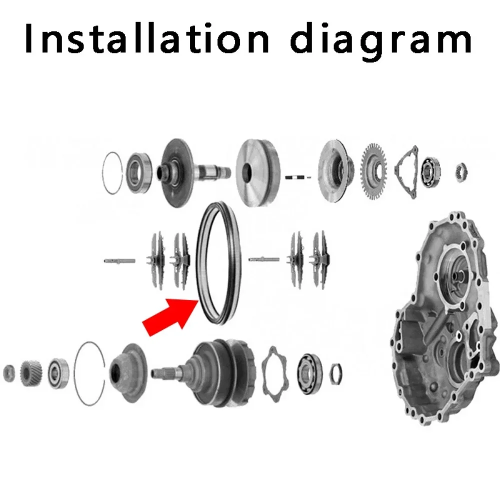 Автоматическая коробка передач Цепной ремень CVT Коробка трансмиссии 901033 для-Benz