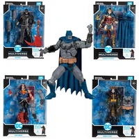 mcfarlane toys 7 inch dark nights death metal batman superman set action figure model decoration collection toy kids gift