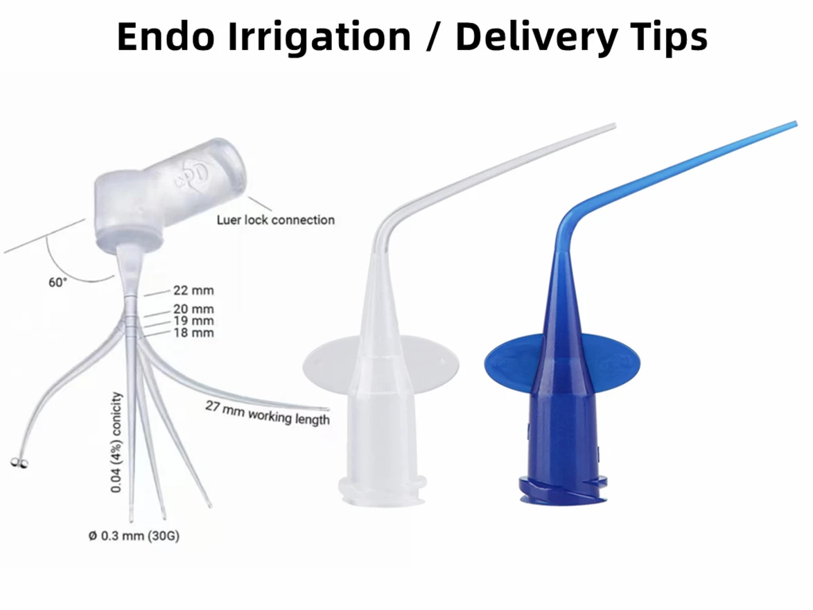 

Dental Disposable Rinse Tips for Irrigation Syringe Teeth Whitening Flexible Composite Resin Rinse Tip Endo Dental Tool