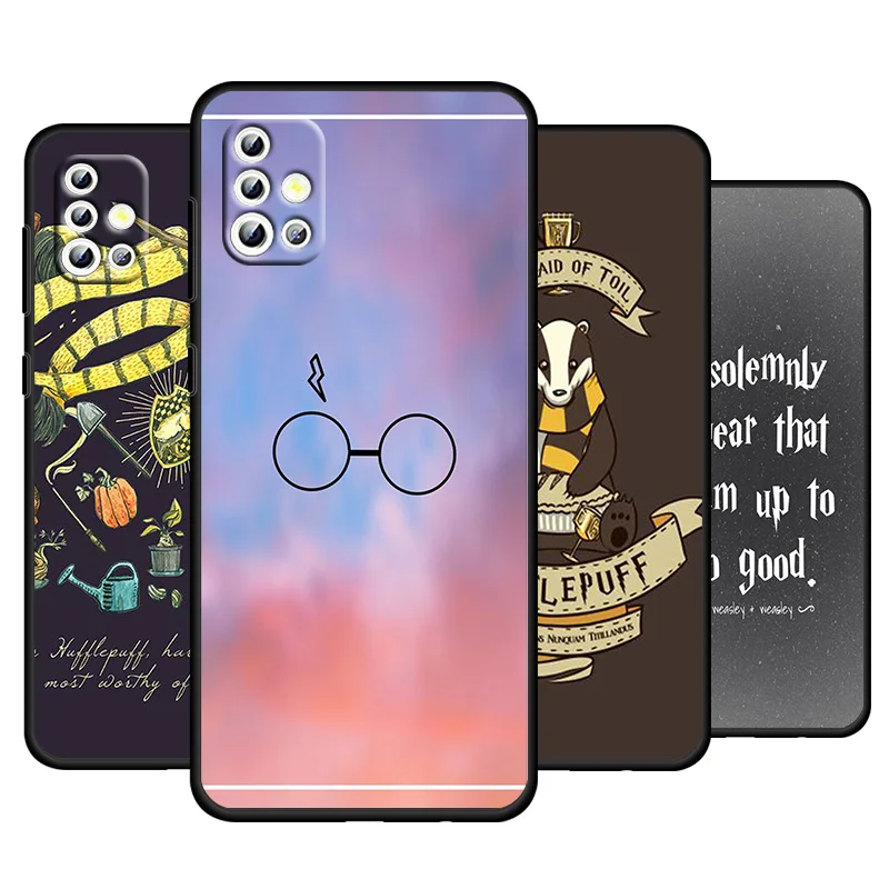 

Peter H-harrys For Samsung Galaxy A04 A71 A52 A51 A31 A12 A21S A02S A01 4G 5G Silicone Soft Black Phone Case