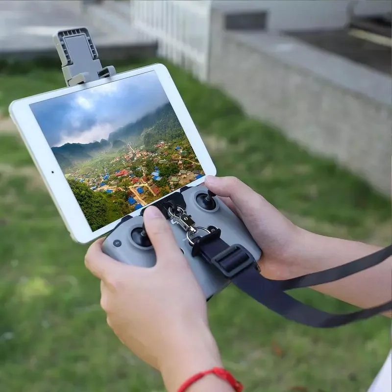 

MINI 3 Pro Remote Controller Lanyard Clip Adjustable Neck Strap Mount Holder RC Adapter For 7.9/9.7/10.2/10.5/11-inch Tablet