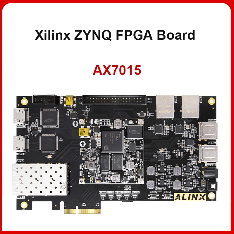

ALINX AX7015: XILINX Zynq-7000 SoC XC7Z015 ZYNQ ARM 7015 SoMs FPGA макетная плата PCIE HDMI zedboard