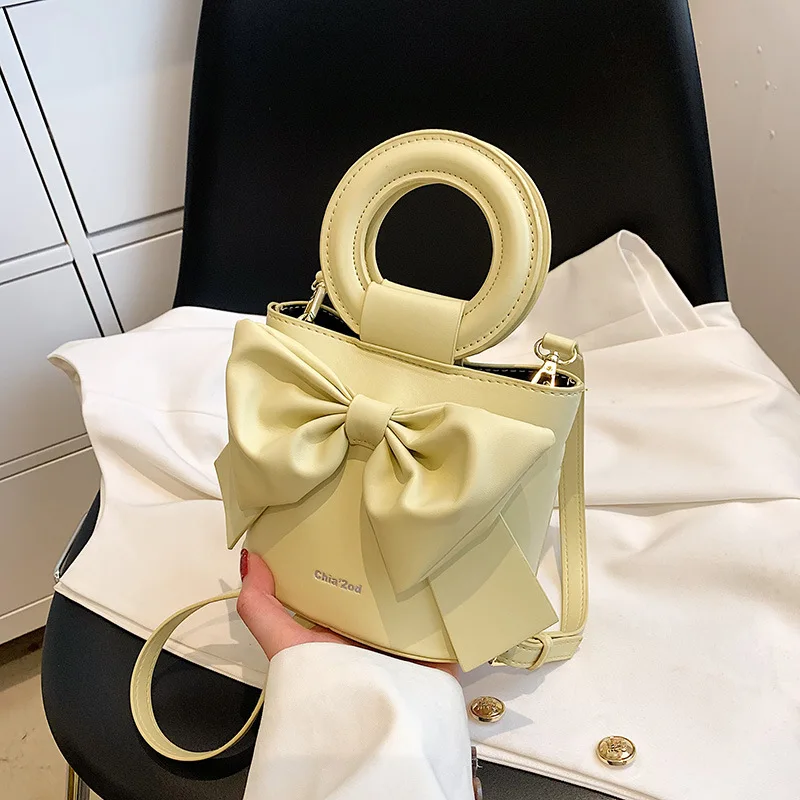 

Популярная простая женская сумка на одно плечо, Новинка лета 2022, модная универсальная сумка-мессенджер, модная сумка-мешок