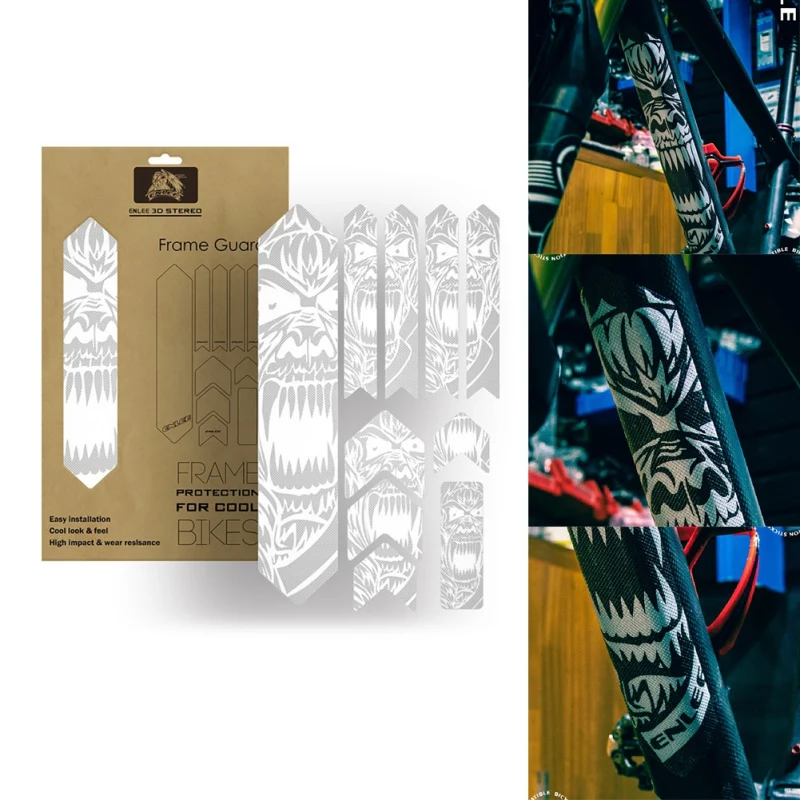 

Stickers Bicycle Frame Protection Scratch-Resistant Protector Sticker Adhesive Frame Guard Against Scratches and Dings