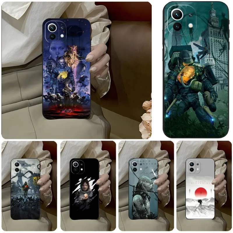 Death Stranding Game Phone Case For Redmi Note 11 10 10S 9S 8T 11S 7 8 8A 9 9A 9C 9T 10 10X Black Silicone Cover