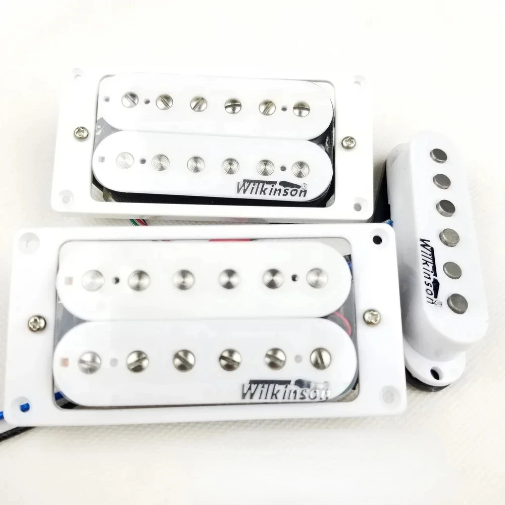Набор звукоснимателей Wilkinson White Humbucker WHH(N+B) WVSM Гитарный звукосниматель