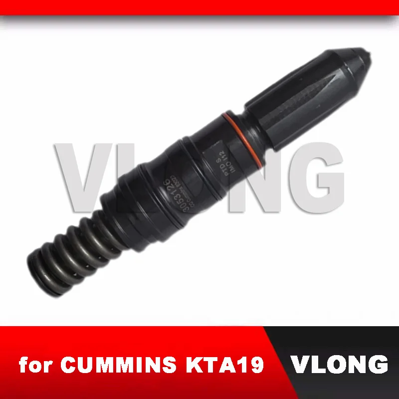 Фото Топливная форсунка для Cummins KTA19 KTA38 KTA50, запасные части для дизельного двигателя, инжектор 3054220 3001485 3016676 3053124 3053128 3053126 №4