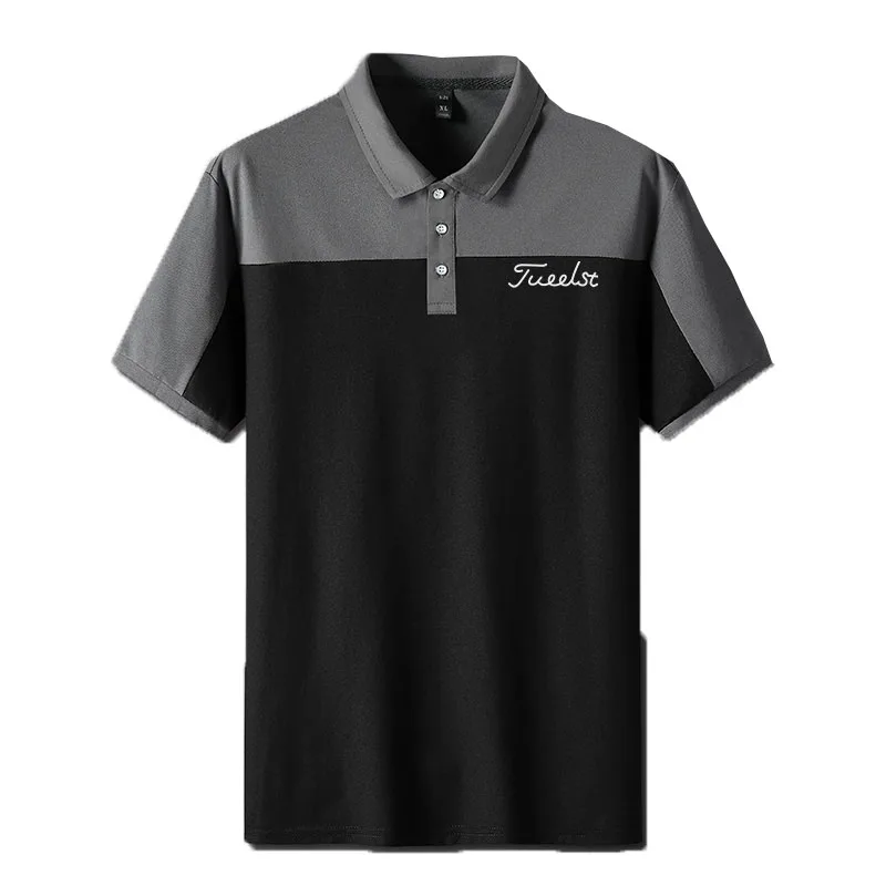 Мужская футболка для гольфа американского бренда 2022 одежда работы летняя