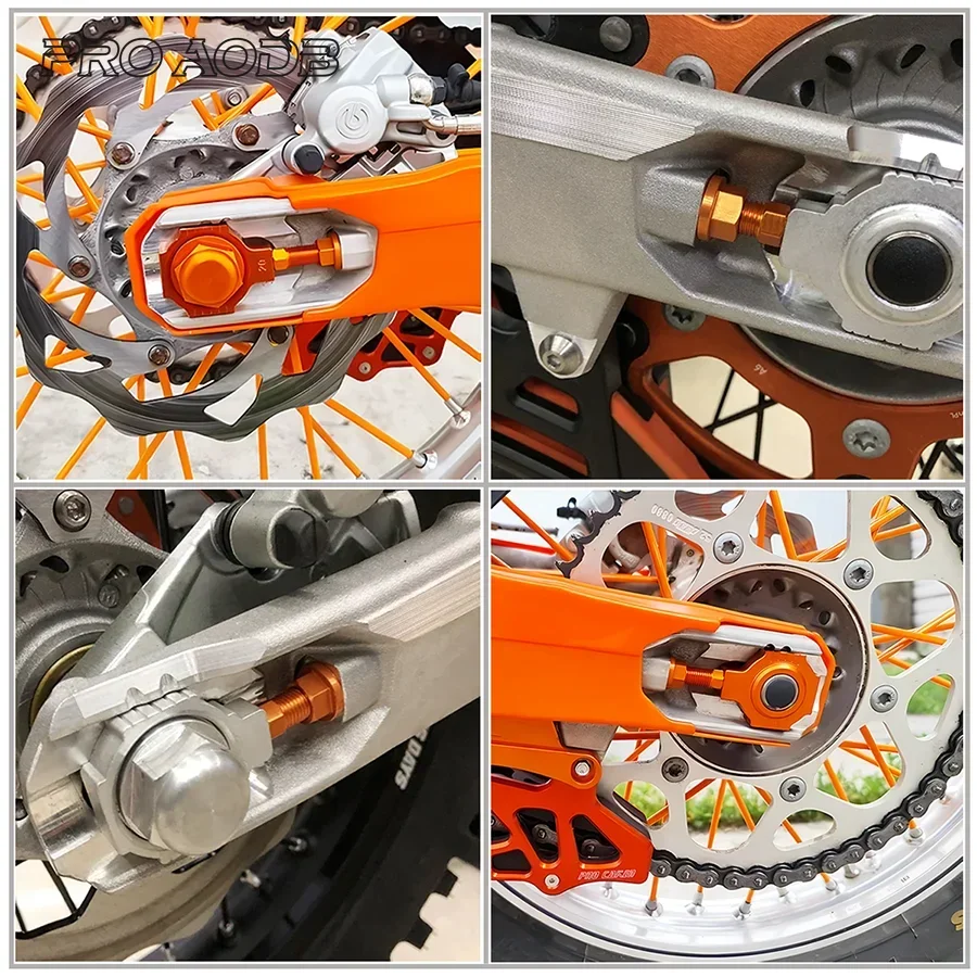Для Husqvarna TC/FC/TX/FX125-701 для GasGas EX/EC/MC 125-300 2021-2023 мотоциклетные болты регулировки цепи