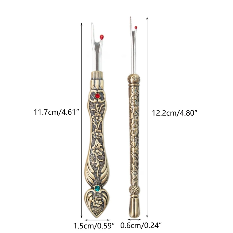 Вспарыватель для швов винтажный вспарыватель ручка сбора винтажные швейные швы