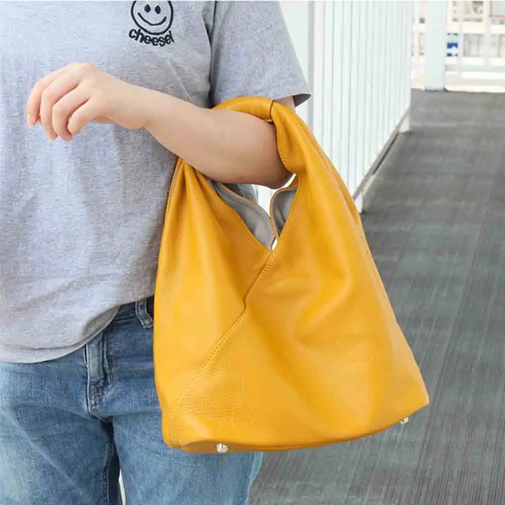 

MS Minimalism Women Tote Bag Soft Genuine Leather Female Cowhide Handbag Daily Bags Crossbody Shoulder Casual Tote 2022 New