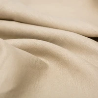 soft pure 100 linen fabric flax fabric for dressshirtspantsapparel fabricsolid black white grey green blue by the meter