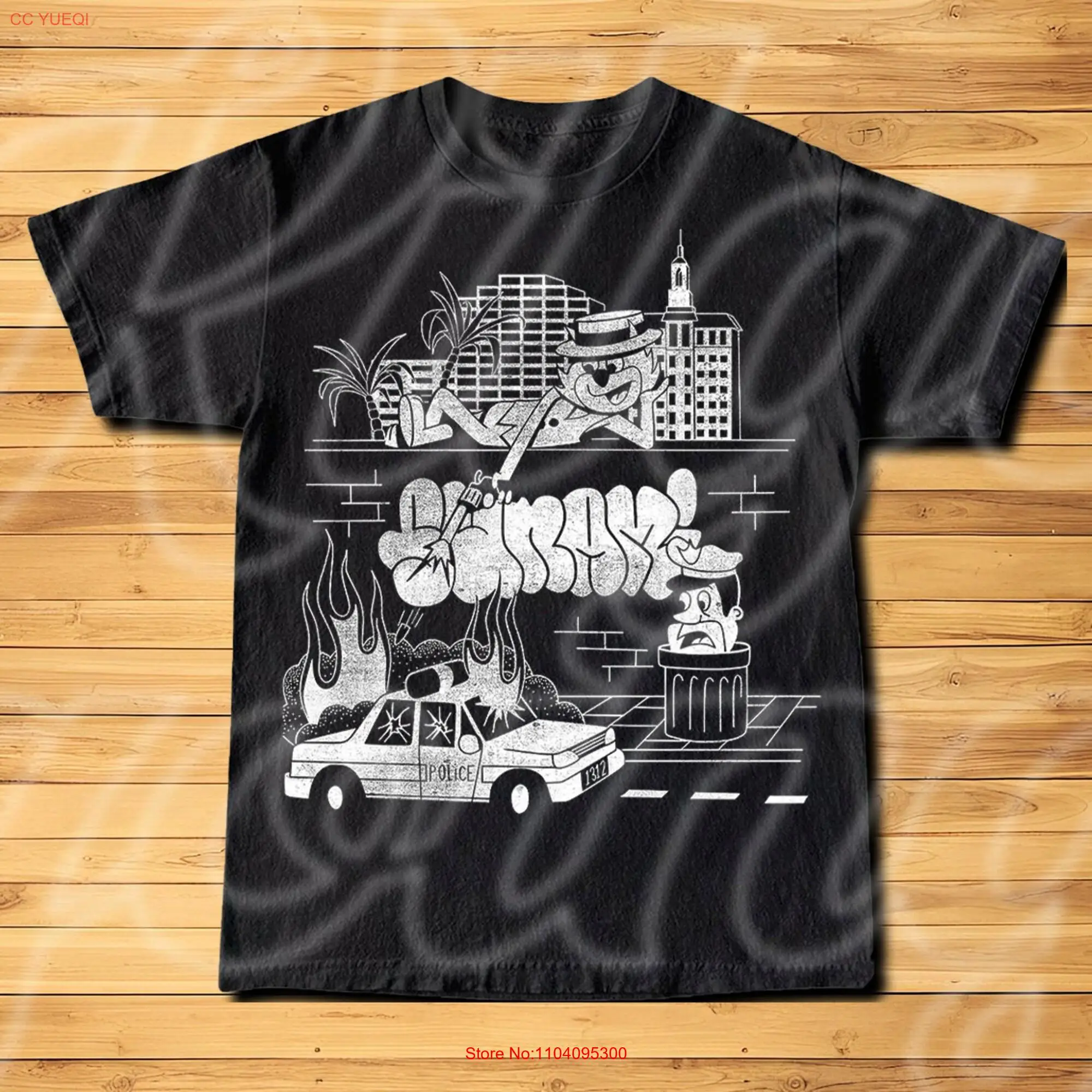 Sunami забавная Женская и мужская футболка с длинным или коротким рукавом