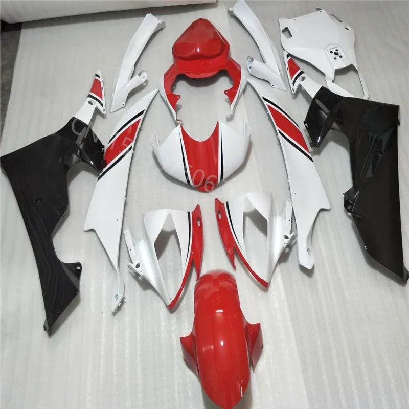 

Motorcycle Fairing fit for YZFR6 2006 2007 YZFR6 06 07 YZFR6 2006 -2007 white red black Injection molding plastic Fairing
