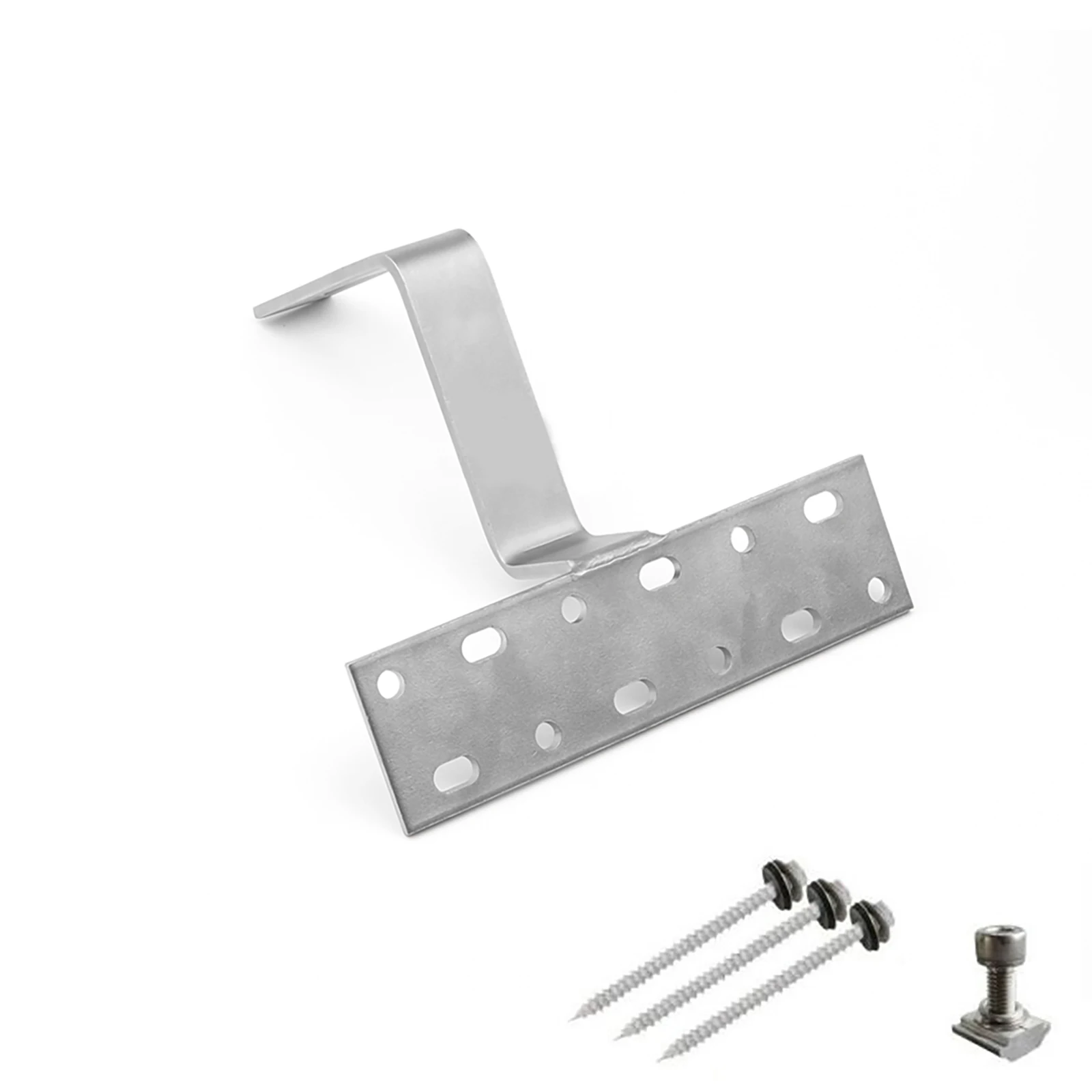 

Фотогальванический крючок из нержавеющей стали 304, фотогальванический кронштейн, направляющая рельса, аксессуары, вертикальный крюк, блок, ...