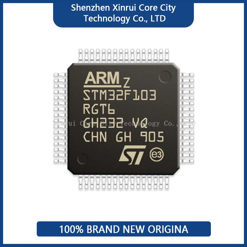 

Latest IC STM32F103RGT6 MCU Programmable Microcontroller QFP64 module Chips Original Genuine Spot Single-chip