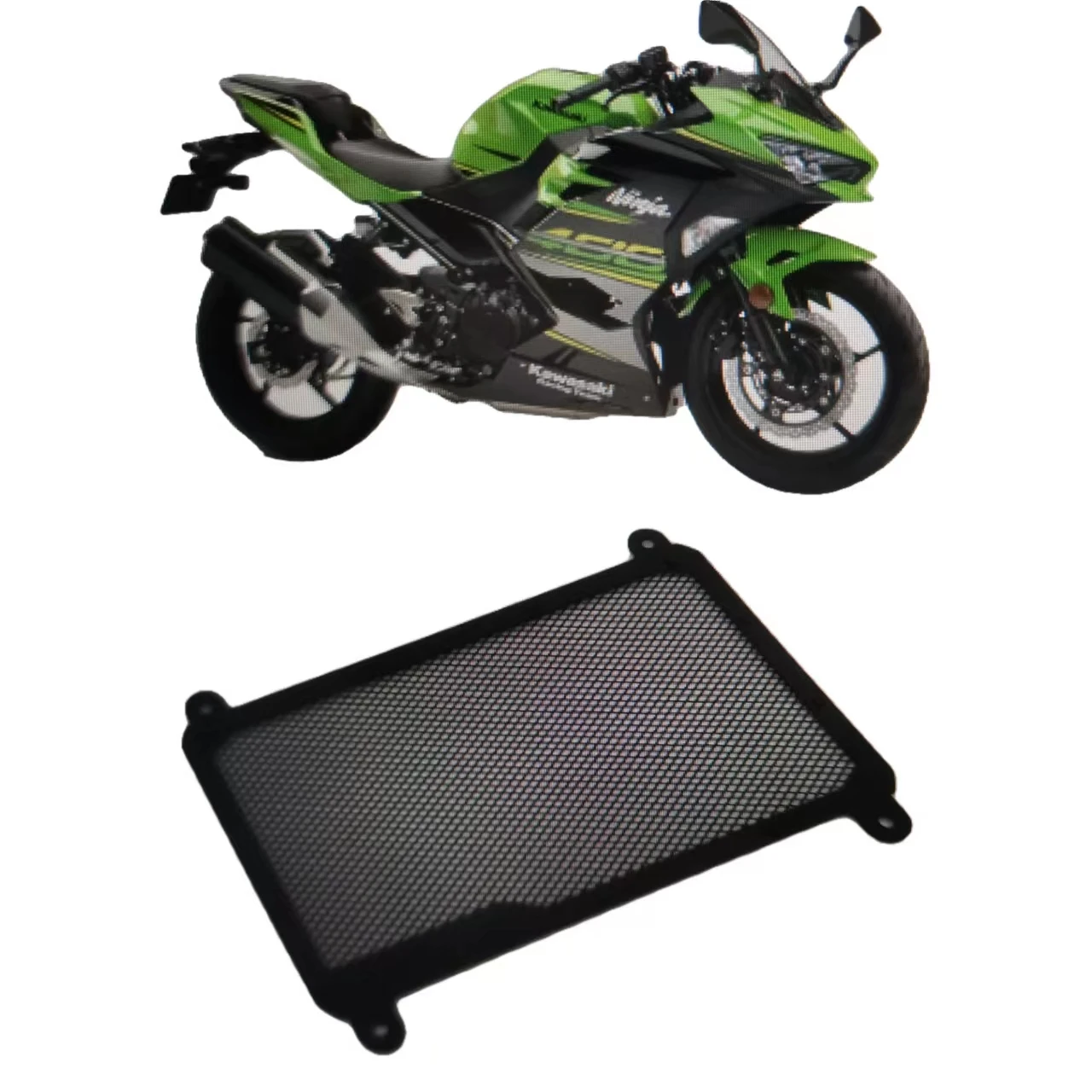 

For Kawasaki Ninja400 Z400 Motorcycle Hayabusa 2019 Protective Cover for Radiator of Water Tank Net of Modified Parts