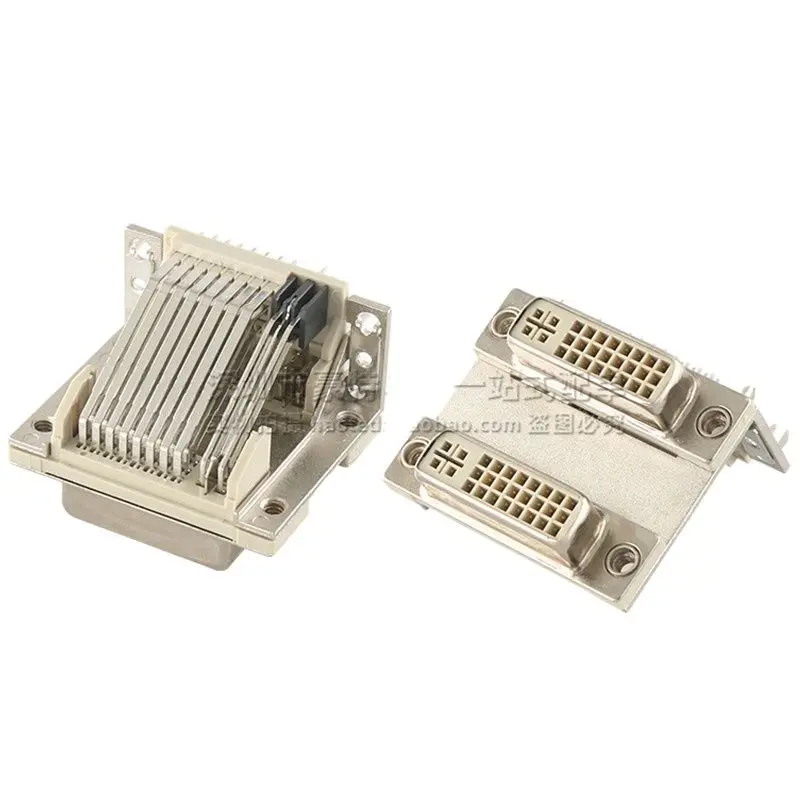 

2pcs/ KVI42X-DA29S/S-A4N-W original imported DVI24+5 female double-layer video interface connector