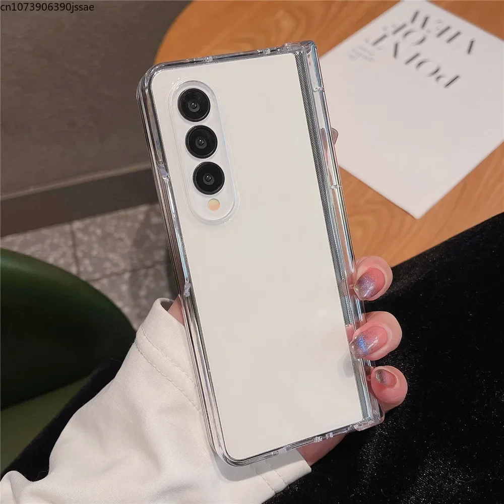 Складной чехол с 6 прозрачными петлями защита противоударный для Samsung Galaxy Z