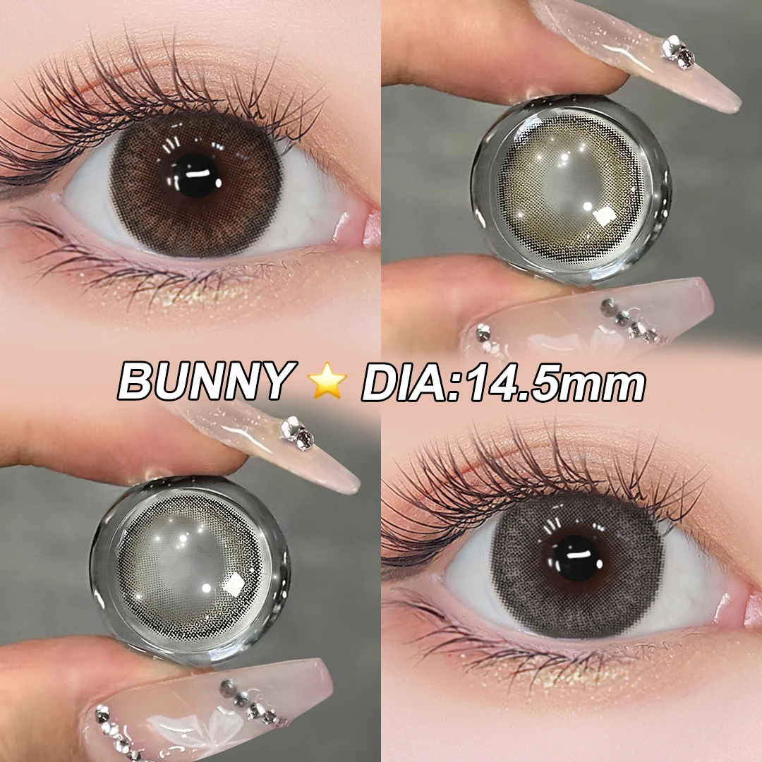 Цветные контактные линзы Magister 1 пара контактов для глаз полуроткие цветные