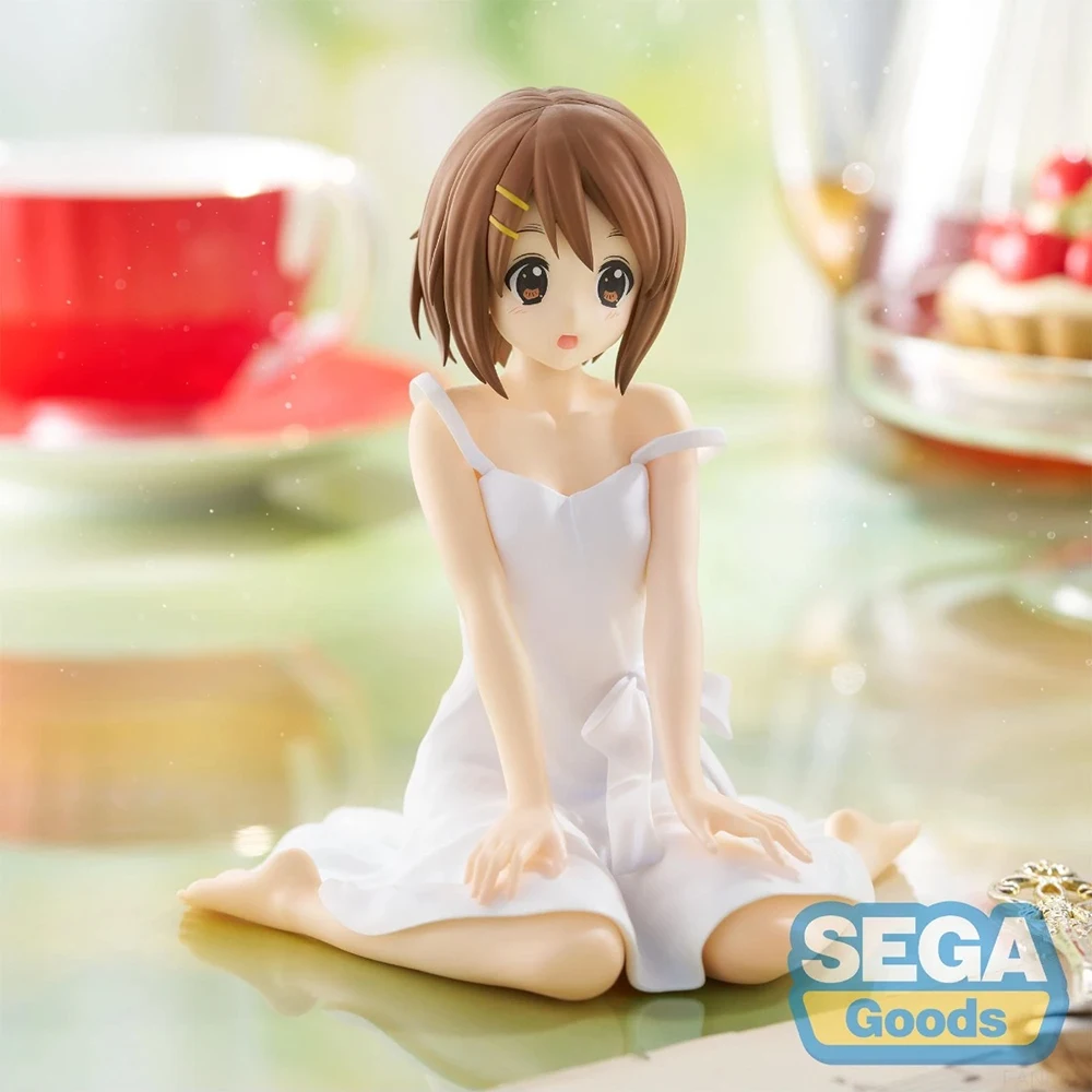 Фото 100% Оригинальный товар в наличии Sega Fave Yumemirize K-ON! Фигурка аниме-персонажа Хиразавы Юи, модель для коллекции, декоративный подарок №3