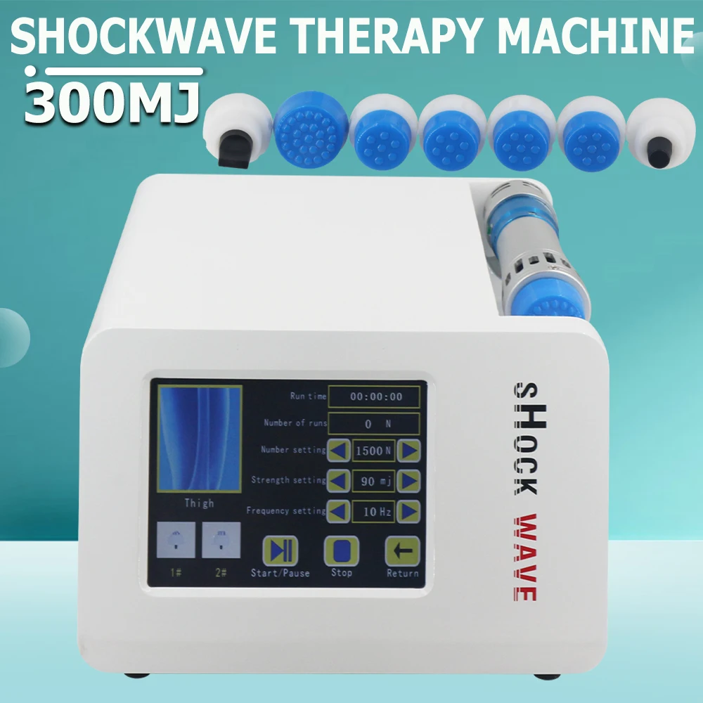 

Physiotherapy Shockwave Equipment For Erectile Dysfunction 300MJ Shock Wave Therapy Machine Joint Pain Relief Portable Massager