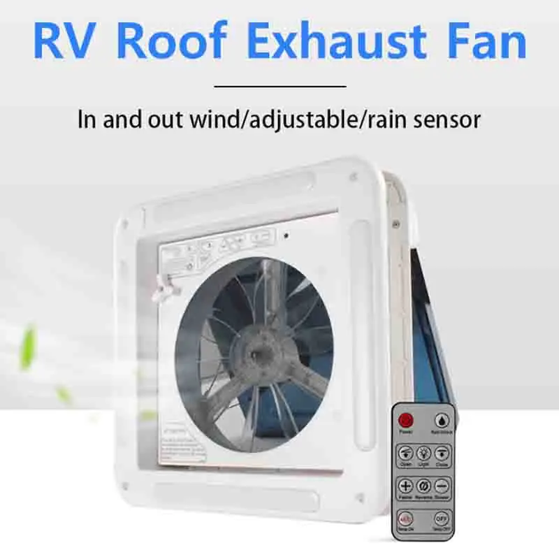 

TYTXRV 11'' 12V CE Caravan Accessories RV Heat Dissipation Exhaust fan With stainless steel insect net For RV Motorhome trailer