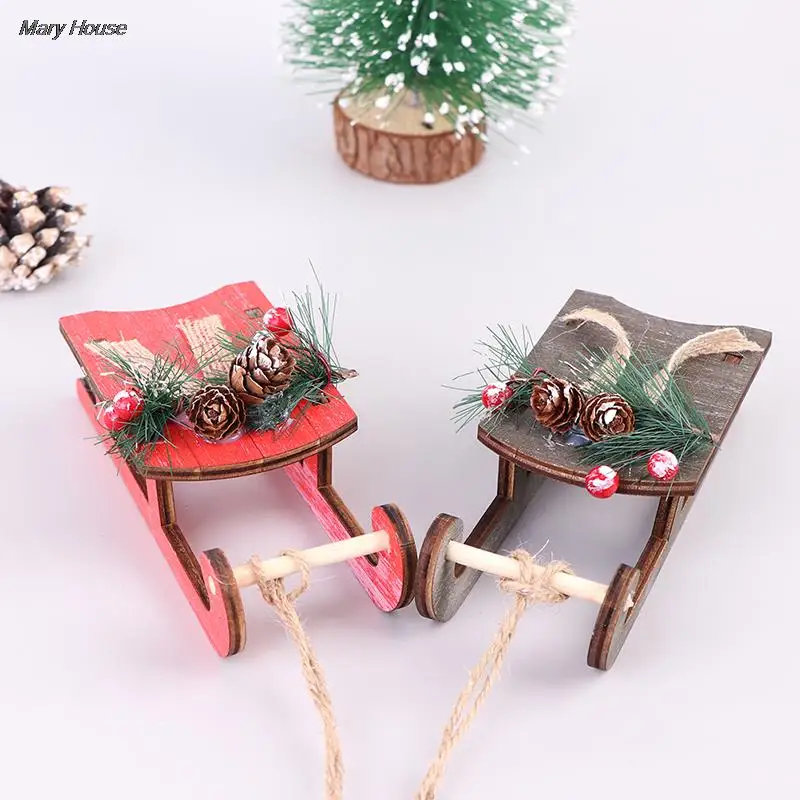 

1 шт., Новогодняя деревянная подвеска