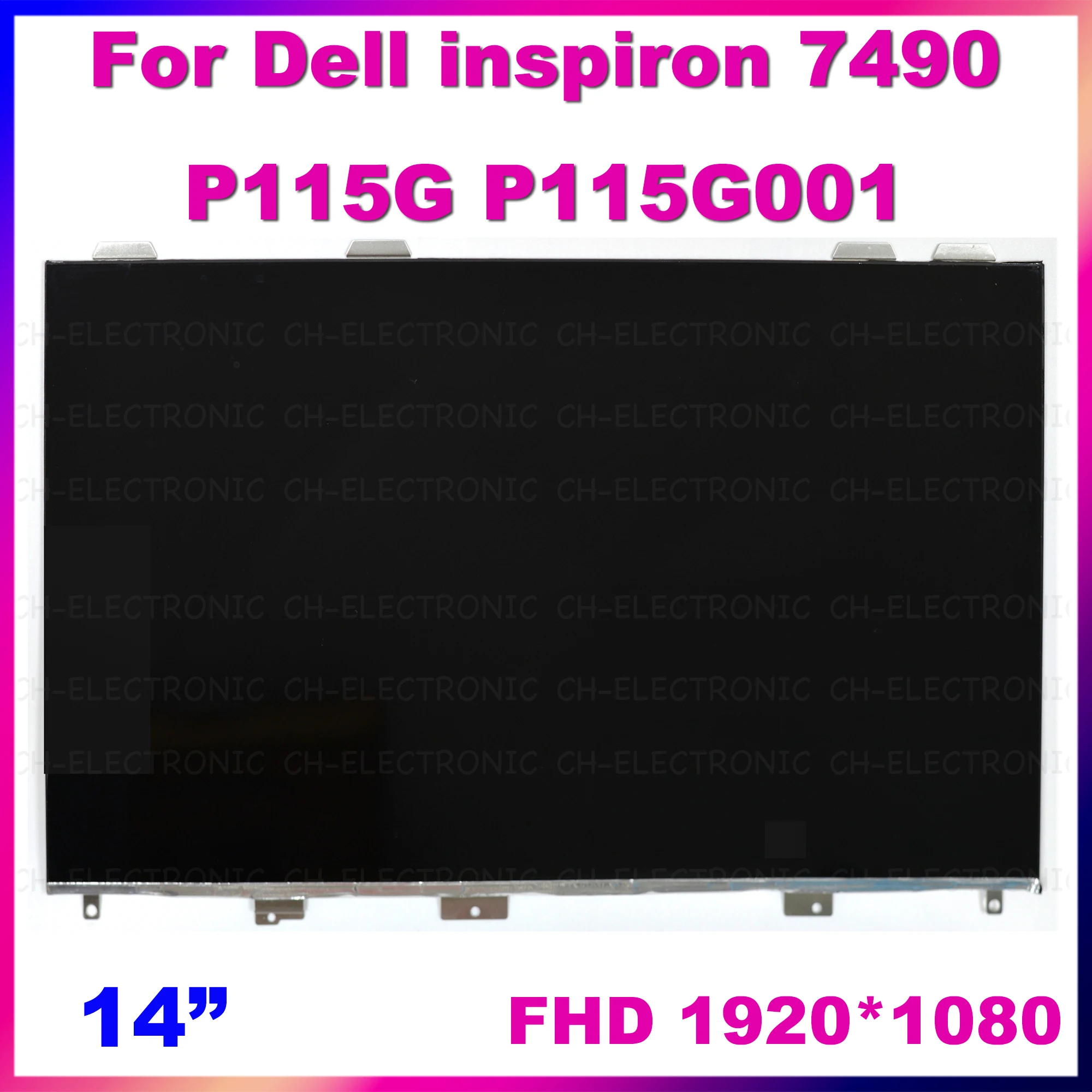 14.&quot FHD 1920*1080 Для Dell Inspiron 14 7490 P115G P115G001 LQ0DASC701 LQ140M1JX41 ноутбук DP/N 02T3C 8 ЖК Светодиодная