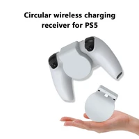 ipega wireless game controller fast charger wireless charging receiver accessories for ps5 5w 15w output overvoltage protection
